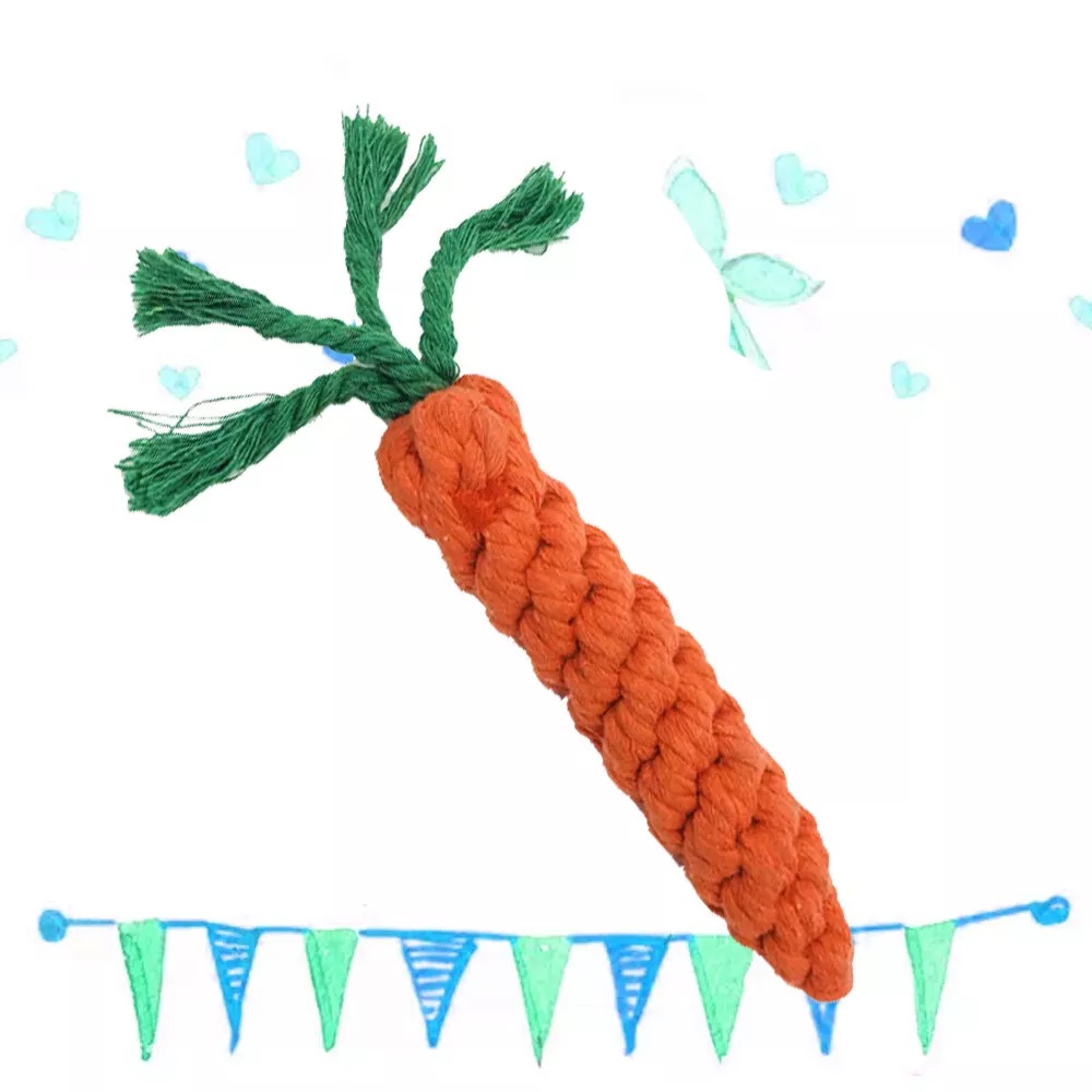 15pcs Tough Dog Toys Bundle Chew Rope Knot Ball Squeakers Pet Puppy Teething Random Send - Image 4