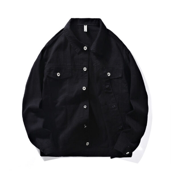 Men's Autumn Workwear Fashion Brand Polo Collar Jacket - Image 6