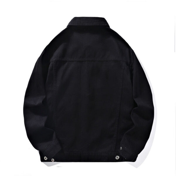 Men's Autumn Workwear Fashion Brand Polo Collar Jacket - Image 2