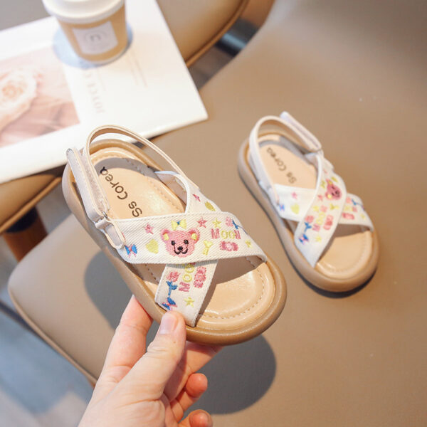 Fashion Children Princess Sandals Cross - Image 3