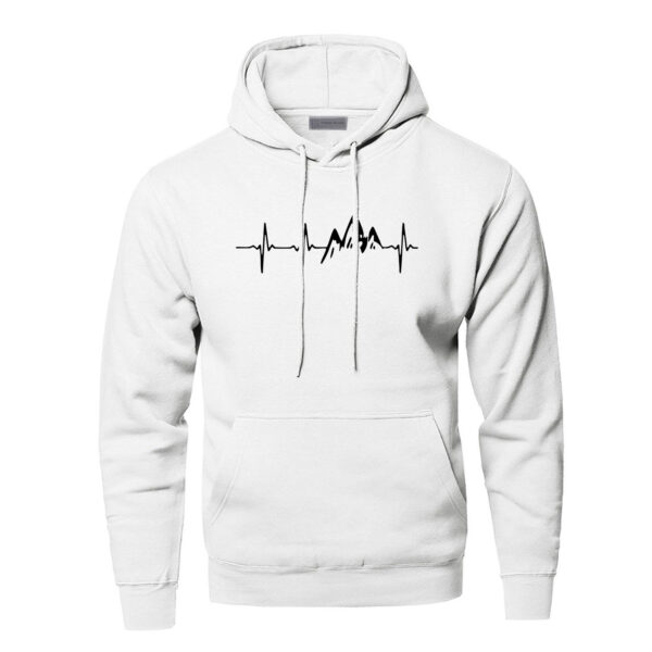 Men's Polyester Fiber Compass Hoodie - Image 10