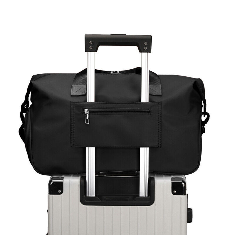 Men Women Gym Duffle Bag Waterproof Large Weekend Travel Sport Holdall Luggage - Image 8