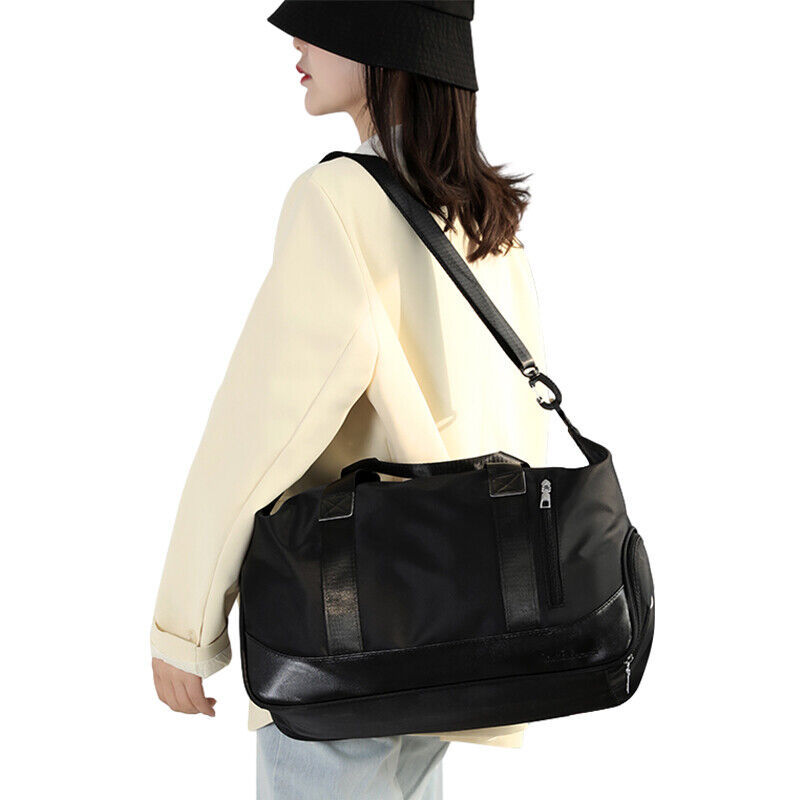 Men Women Gym Duffle Bag Waterproof Large Weekend Travel Sport Holdall Luggage - Image 3