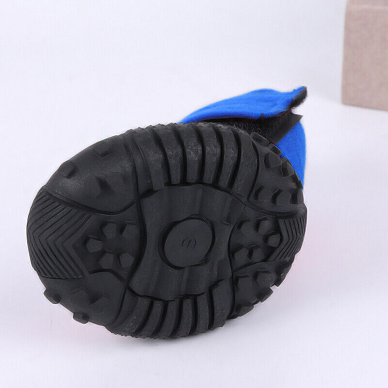 4x Anti-Slip Pet Boots Dog Puppy Waterproof Shoes Protective Rain-Booties Socks - Image 10
