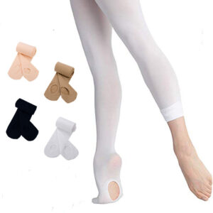 Children Dance Thin Ripped Leggings for girls