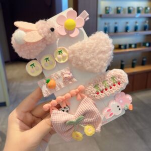 New Plush Cute Sweet Children Barrettes