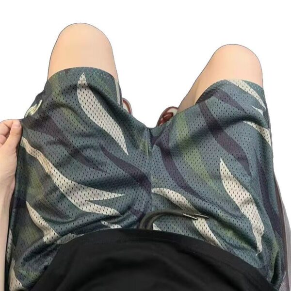 Camouflage Mesh Shorts For Men - Image 2